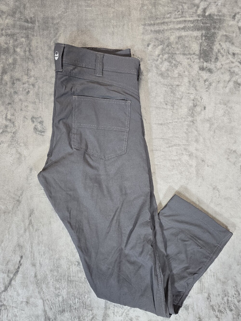 Wrangler All Terrain Gear Fleece Lined Nylon Pants Size 34x30 Fits 36x30 Hiking